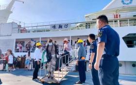 臺風(fēng)“格美”來襲 舟山海域42個水工項目已停工 撤離游客超1.5萬人次  第2張