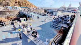 臺風(fēng)“格美”來襲 舟山海域42個水工項目已停工 撤離游客超1.5萬人次  第3張