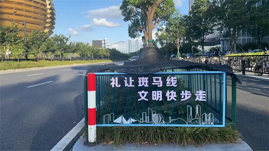 上城區(qū)“有禮斑馬線”展現(xiàn)文明新風(fēng)尚  第3張