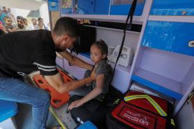 以軍轟炸加沙地帶醫(yī)院致上百人傷亡  第3張