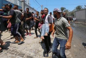 以軍轟炸加沙地帶醫(yī)院致上百人傷亡  第6張