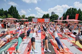 lululemon“夏日樂挑戰(zhàn)”區(qū)域賽天津站舉行