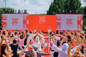 lululemon“夏日樂挑戰(zhàn)”區(qū)域賽天津站舉行