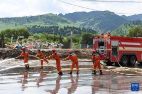 新華全媒+·聚焦防汛抗洪｜吉林臨江防汛抗洪一線直擊  第2張