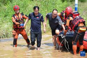 新華全媒+·聚焦防汛抗洪｜吉林臨江防汛抗洪一線直擊  第4張