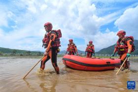 新華全媒+·聚焦防汛抗洪｜吉林臨江防汛抗洪一線直擊  第7張