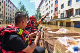 新華全媒+·聚焦防汛抗洪｜吉林臨江防汛抗洪一線直擊  第8張