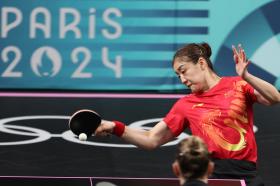 巴黎奧運(yùn)會 - 乒乓球-女子單打：陳夢晉級四強(qiáng)  第8張